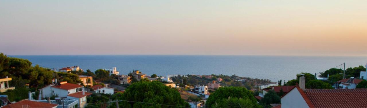 Villa Apex With Seaview Lagonisi Exterior photo